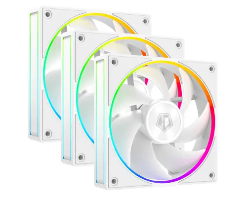 ID-COOLING AF-127-ARGB-W Trio Cooling Fans White