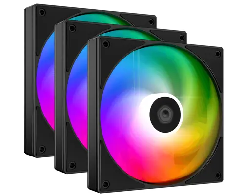ID-COOLING AS-120-ARGB TRIO 120mm Case Fan Black