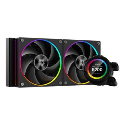 ID-COOLING SL240 Space LCD 240mm AIO CPU Cooler Black