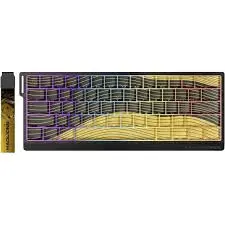 MadLions MAD60 HE 60% Wired Magnetic RGB Gaming Keyboard –Yellow (Contour) [Magnetic Switches]