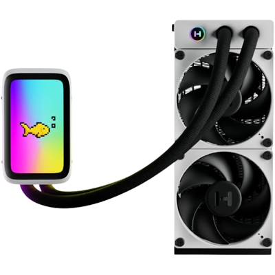 Hyte Thicc Q60 Digital ARGB LCD AIO 240mm Liquid CPU Cooler