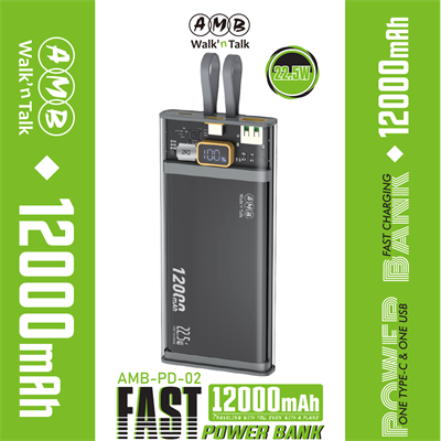 AMB Power Bank 12000mAh