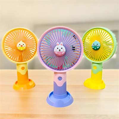 DD-8013 Stylish Mini Portable Handheld Desktop USB Rechargeable Fan