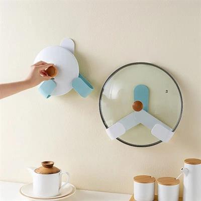 1 Pcs Self Adhesive Rotatable Lid Holder