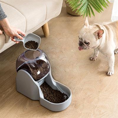 Automatic Pet Food Feeder With Large Capacity And Anti-Overturning