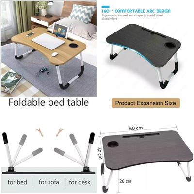 Foldable Wooden Laptop Table 