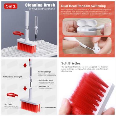 5 in 1 Earpods & keyboard cleaning brush 