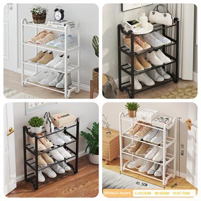 4 Layers Simple Shoes Rack 