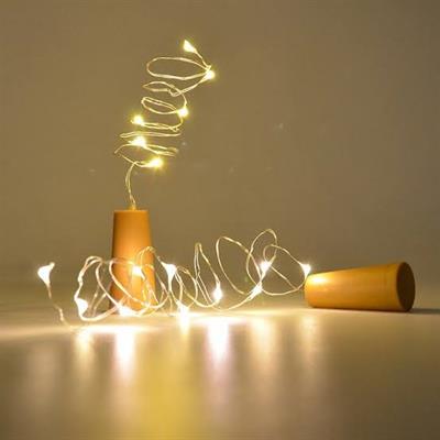 Wine Bottle Lights With Cork LED String Light Copper Wire Fairy Garland Lights Christmas Holiday Party Wedding Decoration