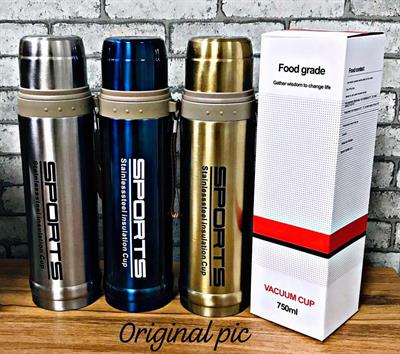 Stainless Steel Sports Bottle 750ml