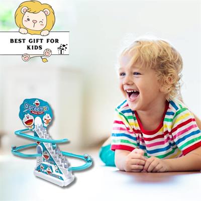 Fun Climber Musical Track Toy With Interactive Music And Lights