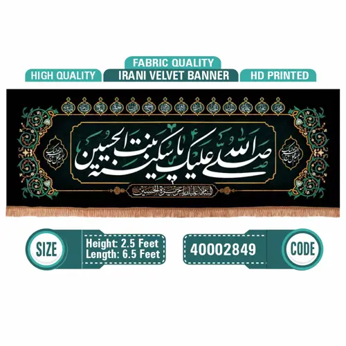 Salala o Alaika Ya Sakina Bint Hussain a.s 