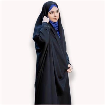 Iraqi Abaya Black Nidha Fabric