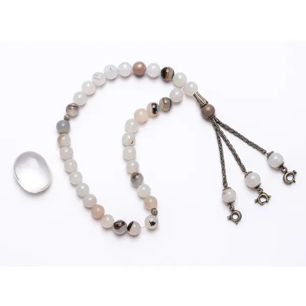 Premium Dur-e-Najaf Prayer Beads (34 Beads)