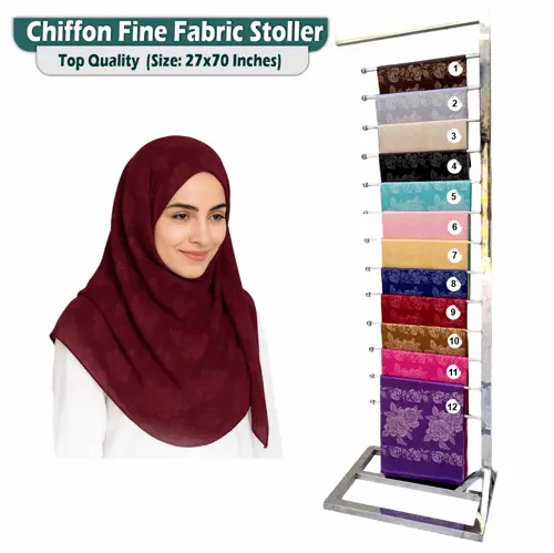 Chiffon Fine Fabric Stoller
