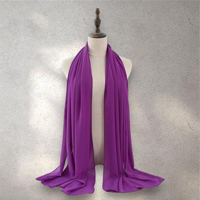  Purple - Chiffon Georgette