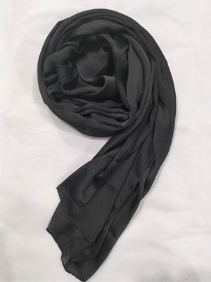 Crinkle Silk - Black