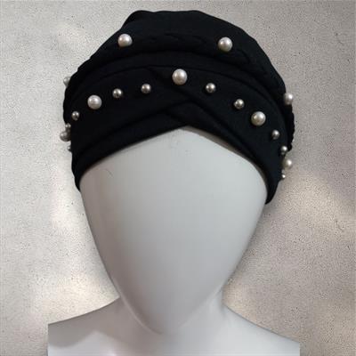 Beaded Cap - Black