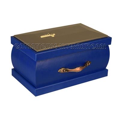 Leatherette Coffin Cremation  Urn For Adults In UK 