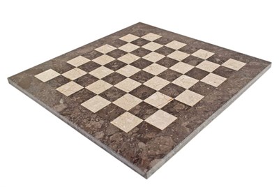 Oceanic & Botticino Marble Natural Stone Chess Board
