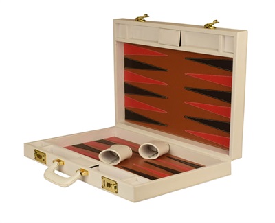 Leatherette Attach'e Backgammon