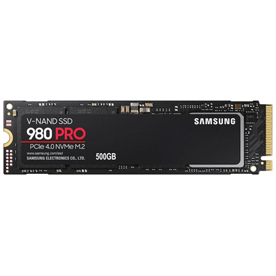 Samsung 980 PRO 500GB PCIe 4.0 NVMe M.2 2280 SSD 