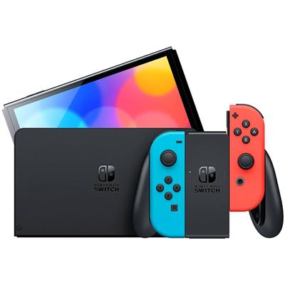 Nintendo Switch OLED Model Neon Blue/Neon Red Set 