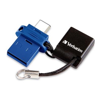 Verbatim 32GB Store ‘n’ Go Dual OTG USB 3.2 Gen 1 Flash Drive for USB-C Devices – 2 in 1 Type C