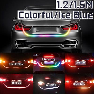 Car Rear Tail Trunk Lights LED Multi Clr