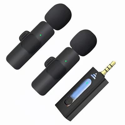 K35 Dual Wireless Mic For Smartphones Laptop