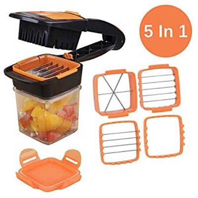 Nicer Dicer 5 In 1 Multi-Cutter Quick Food Fruit Vegetable Cutter Slicer