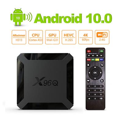 Smart TV Box X96q Quad Core 2gb+16gb 4k 60fps Android 10v