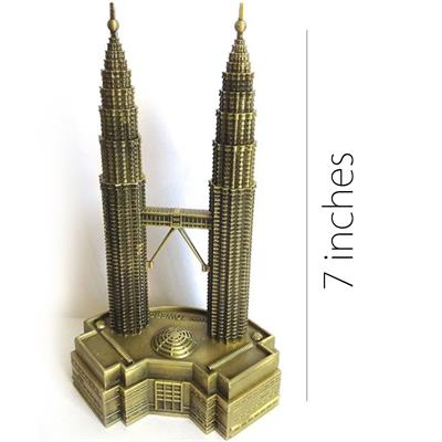 Twin Tower-Metal Model