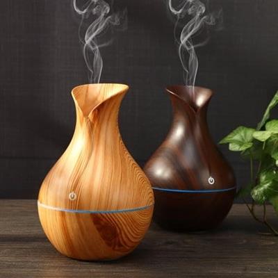 Ultrasonic Aroma Humidifier With Changing LED Light