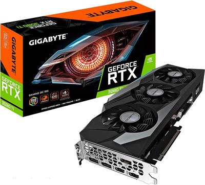 GIGABYTE GeForce RTX 3080 Ti Gaming OC 12G Graphics Card, 3X WINDFORCE Fans, 12GB 384-Bit GDDR6X (USED)