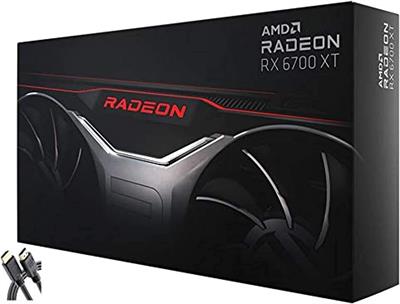 AMD Radeon RX 6700 XT Founders Edition Gaming Graphics Card with 12GB GDDR6 (USED)