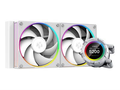 ID-COOLING SL240 Space LCD 240mm AIO CPU Cooler White