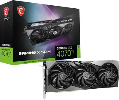 MSI Gaming GeForce RTX 4070 Ti 12GB GDRR6X 192-Bit HDMI/DP Nvlink Tri-Frozr 3 Ada Lovelace Architecture Graphics Card (NEW)