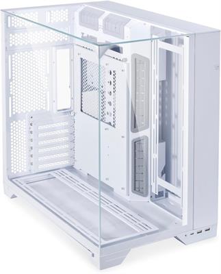 Lian Li O11 Vision White Aluminum/Steel/Tempered Glass ATX Mid Tower Computer Case White