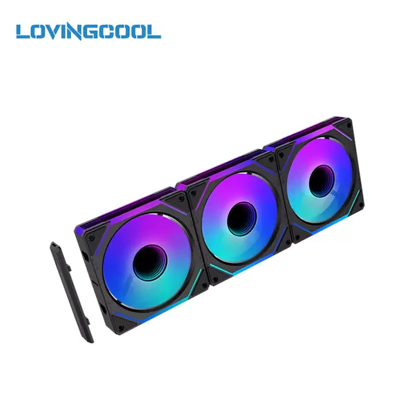 Lovingcool LC-D120 Pack of 3 -  Black