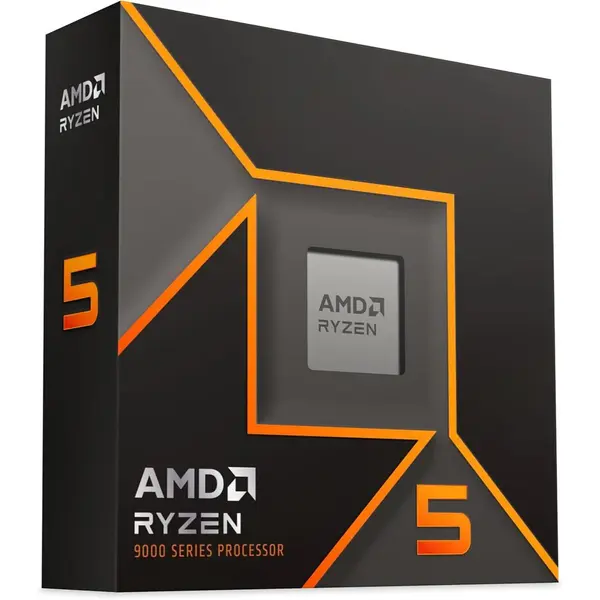 AMD Ryzen 5 9600X 6-Core, 12-Thread Unlocked Desktop Processor (Tray)