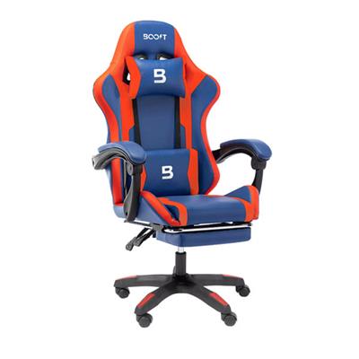 Boost Surge Gaming Chair with Footrest Blue/Red