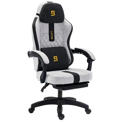 Boost Surge Pro Fabric Gaming Chair Grey