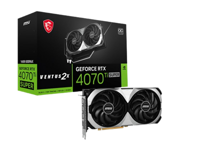 Nvidia GeForce RTX 4070 Ti SUPER 16G VENTUS 2X OC