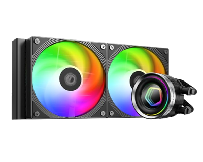 ID-COOLING FX240 INF ARGB 240mm AIO Liquid CPU Cooler w/ Infinity Mirror Display – Black ID-COOLING FX240 INF ARGB 240mm AIO Liquid CPU Cooler w/ Infinity Mirror Display – Black 2 ID-COOLING FX240 INF ARGB 240mm AIO Liquid CPU Cooler w/ Infinity Mirr