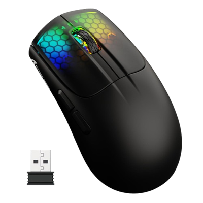 ATTACK SHARK X5 Wireless Gaming Mouse - Black