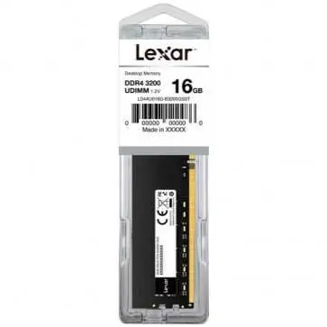Lexar 16GB 3200MHz DDR4 UDIMM Desktop Memory