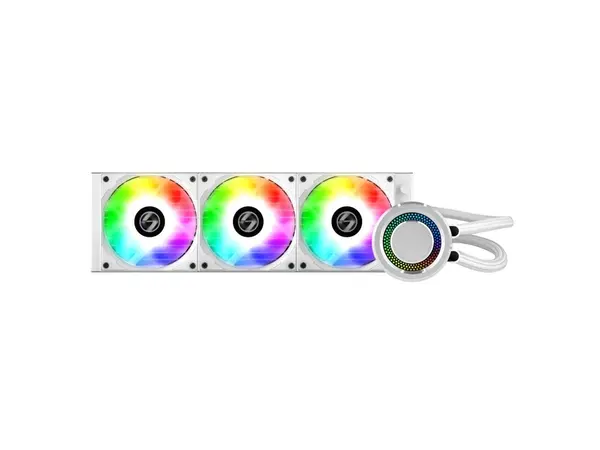 Lian Li Galahad 360 ARGB AIO Liquid CPU Cooler - White