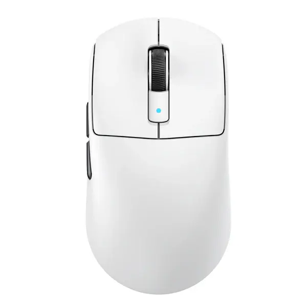 Attack Shark R6 Wireless Gaming Mouse, Tri-Mode Connection, 39 Grams Superlight, PAW3950 42K DPI Sensor, 8K Polling Rate, MCU Nodic 52840, 7 Programmable Buttons, for PC/Mac/Linux/PS - White