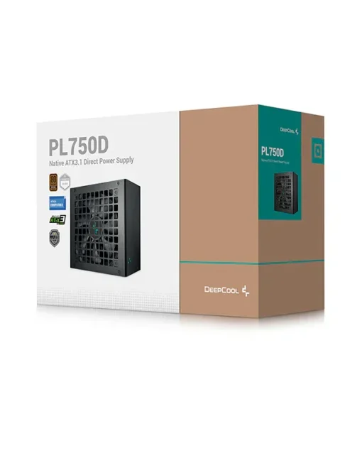 DeepCool PL750D 80 PLUS Bronze 750W ATX 3.1 Power Supply